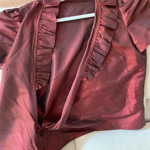 Boutique wrap top